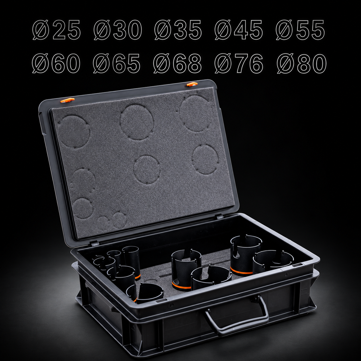 Prop-Out Hardmetalen Gatzagenset – 10 maten