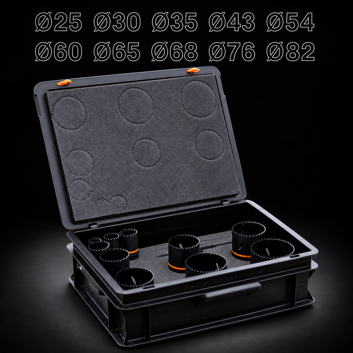 Prop-Out Bimetalen Gatzagenset – 10 maten