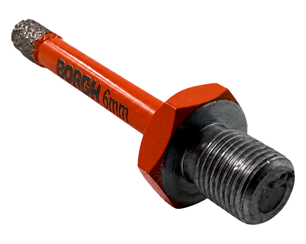 Kerbo Diamantboor Ø 6 mm, schroefdraadaansluiting