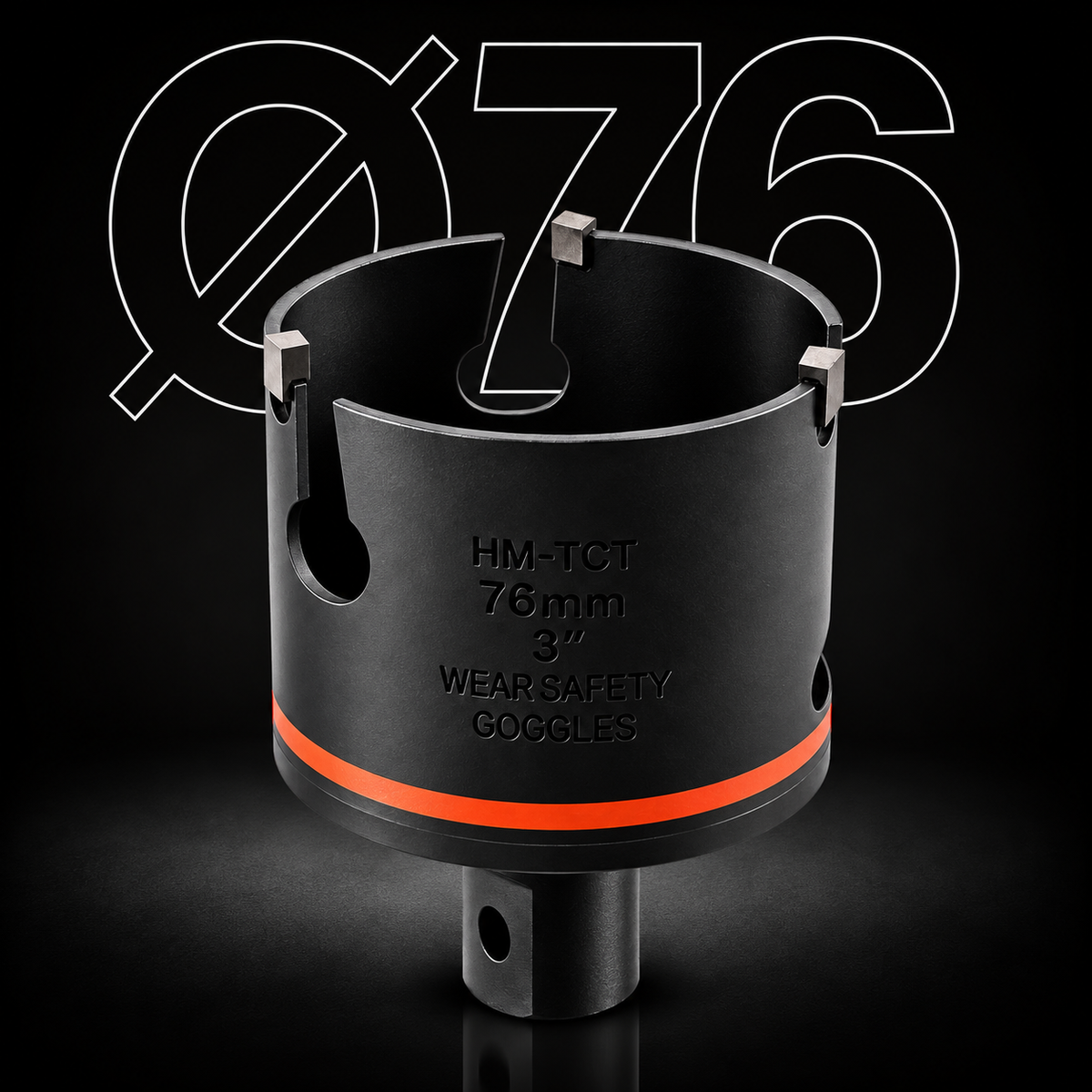 Prop-Out Hardmetalen Gatzaag Ø 76 mm