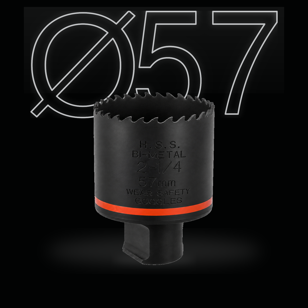 Prop-Out Bimetalen Gatzaag Ø 57 mm