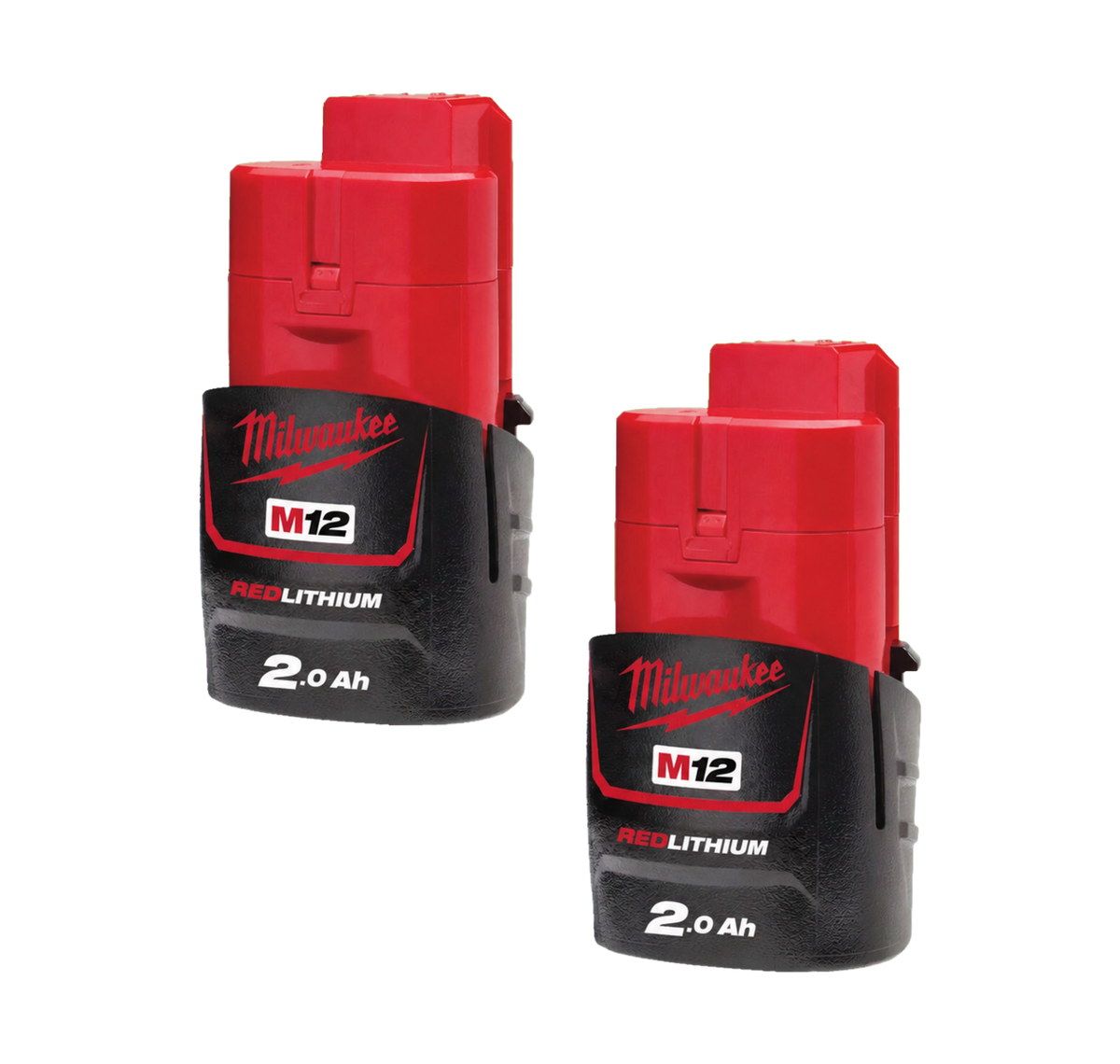 Milwaukee M12 B2 Li-Ion Accu 2,0Ah Duo-Pack