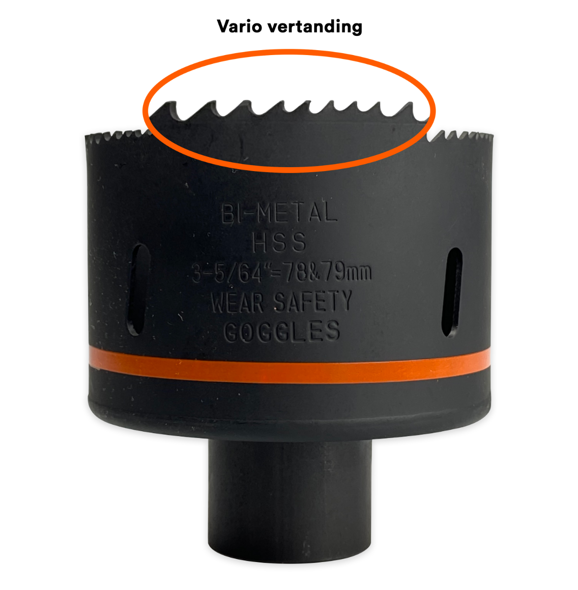 Prop-Out Gootzaag Ø 58-59 mm HSS Bi-metaal