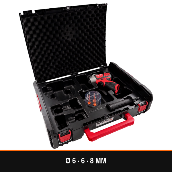 #Kerbo Light Diamantboorset met Milwaukee M12 – 2 maten, inhoud van de set